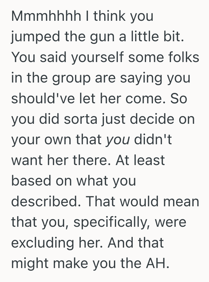 Screenshot 2025 04 24 at 12.14.27 PM She Tried To Exclude A New Friend From An Annual Friend Trip To Protect Her Own Nostalgia, But She Ended Up Dividing The Whole Friend Group Instead